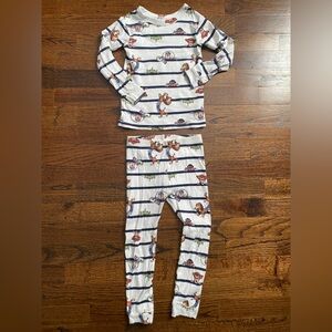 Toy Story toddler 4yrs Pajama Set GAP Pixar gender neutral PJs woody buzz slinky